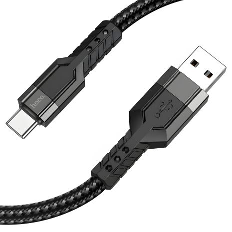 Кабель Hoco U110 USB to Type-C черный 1.2m