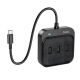 Мультиадаптер Hoco HB31 4-в-1 Type-C на 4 USB 2.0 (F) 0.2m
