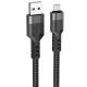 Кабель Hoco U110 USB to MicroUSB 1.2m черный