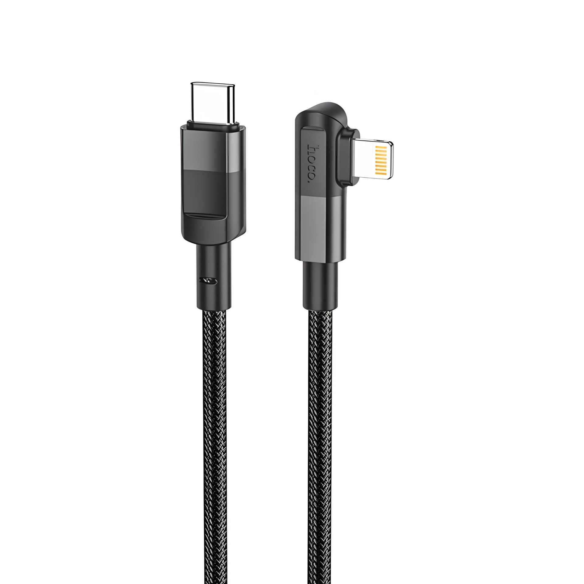 Кабель Hoco U108 PD 2m Type-C to Lightning черный Кабель Hoco U108 PD 2m Type-C to Lightning черный