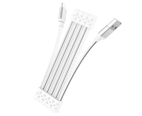 Кабель Hoco U103 USB to Lightning 1m білий