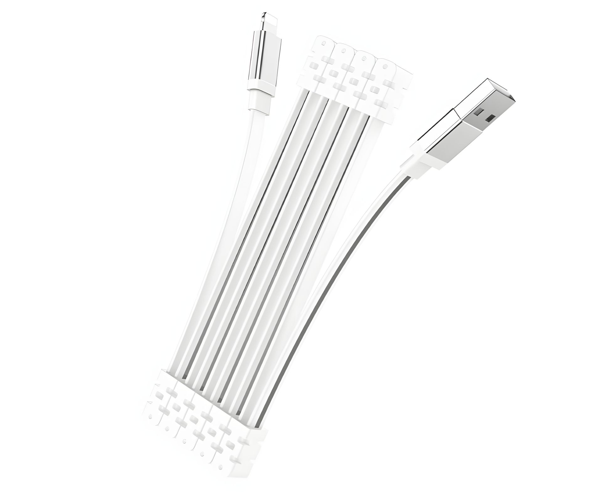 Кабель Hoco U103 USB to Lightning 1m, білий Кабель Hoco U103 USB to Lightning 1m, білий