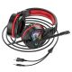 Ігрові дротові навушники Hoco W104 Drift, USB, 3.5mm, 2m, Червоний