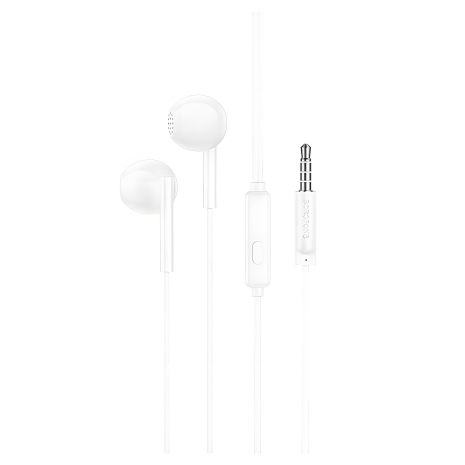 Белые наушники Borofone BM76 Белые наушники Borofone BM76