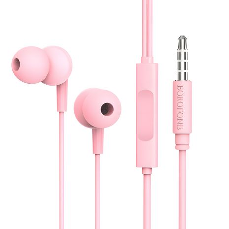 Рожевий Borofone BM49 Навушники Рожевий Borofone BM49 Навушники