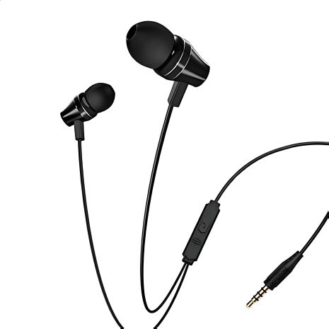 Чёрные наушники Borofone BM38