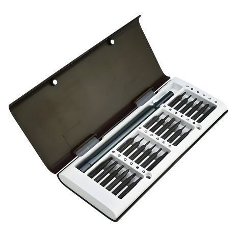 Набір викруток Baku BA-3338: ручка та 24 насадки з високоміцної сталі S2