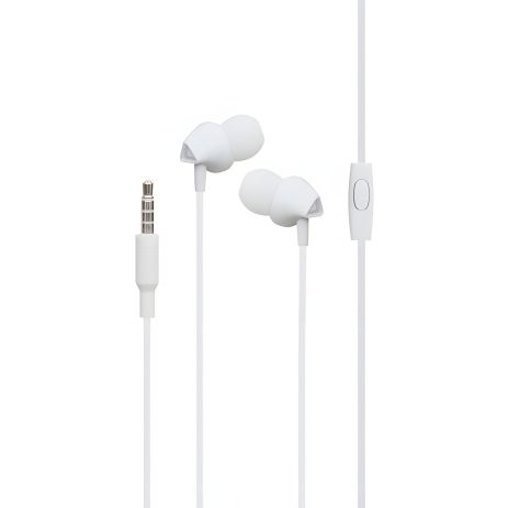 Дротові навушники Hoco M60 Perfect Sound, 3.5mm, 1.2m, Білий