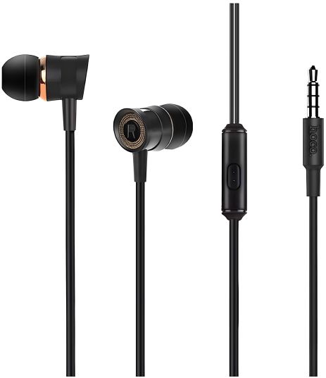 Навушники дротові Hoco M37, 3.5mm, 1.2m, Чорний