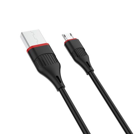 Кабель Borofone BX17 USB to MicroUSB 1m чорний