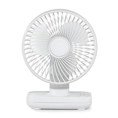 GXQC D606 вентилятор настольный портативный, 4000 mAh, беспроводной, белый
