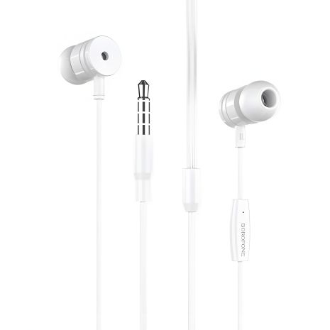 Белый наушники Borofone BM31 Белый наушники Borofone BM31