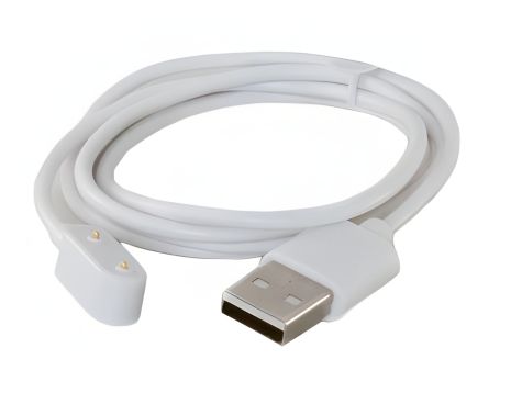 USB кабель для зарядки дитячих смарт-годинників Y01S/Y01A/Y02/Y03/Y05/Y5S/Q1/Q2/Q1S/Z1/Z1S/Z1Y/Z2/Z2Y/Z2S/Z3/Z5/Z5Q/Z3D/Z6 білий