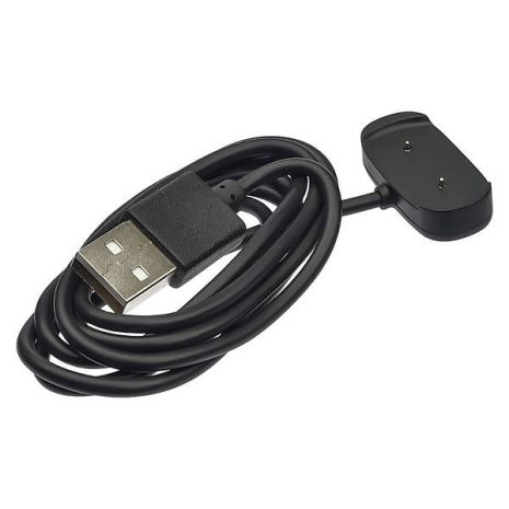 USB кабель для смарт годинника Amazfit GTS/GTR42 mm/GTR47 mm/ T-Rex магнітний чорний USB кабель для смарт годинника Amazfit GTS/GTR42 mm/GTR47 mm/ T-Rex магнітний чорний