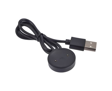 USB кабель для смарт годинника Xiaomi Mi Watch Color Sport / Color 2 / S1 Active, чорний