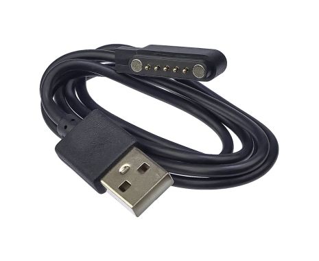 USB кабель для смарт годинник універсальний 5 pin (3 x 12 mm) магнітний