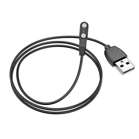 USB кабель для смарт часов Hoco Y3 чёрный