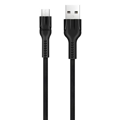 Hoco U31 USB Кабель MicroUSB 1.2m черный