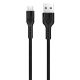 Кабель Hoco U31 USB to MicroUSB 1.2m чорний Кабель Hoco U31 USB to MicroUSB 1.2m чорний