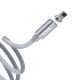 Кабель Hoco U40A магнитный USB to Lightning 1m серебристый Кабель Hoco U40A магнитный USB to Lightning 1m серебристый