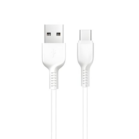 Кабель Hoco X20 USB to Type-C 1m білий