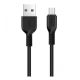 Кабель Hoco X20 USB to MicroUSB 3m чорний