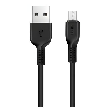 USB-кабель Hoco X20 to MicroUSB, 3м, чорний