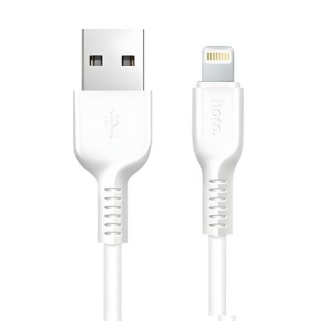 Кабель Lightning Hoco X20 USB 2m белый