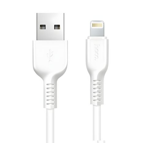 Кабель Lightning Hoco X20 USB 2m белый