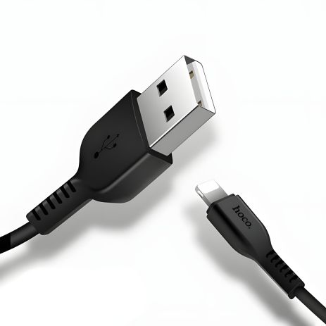 Кабель Hoco X20 USB to Lightning 3m Чёрный
