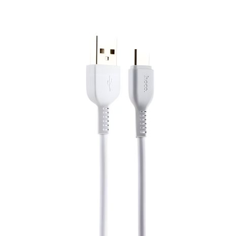 Кабель Hoco X20 Білий USB to MicroUSB 2m