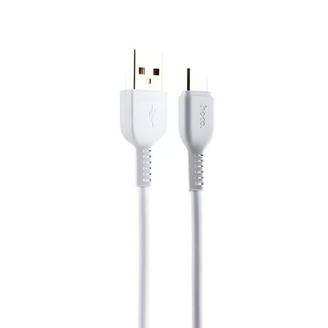 Кабель Hoco X20 USB - MicroUSB 2m белый