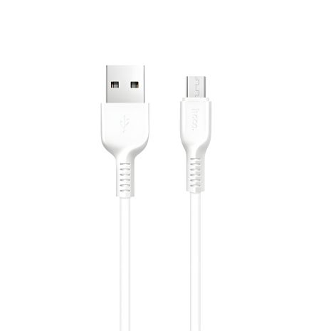 Кабель Hoco X20 USB to MicroUSB 3m білий