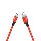 Кабель Hoco X14 USB to MicroUSB 1m червоний