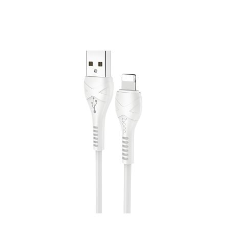 Кабель Hoco X37 USB to Lightning 1m білий
