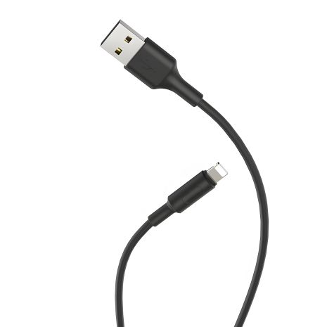 Кабель Hoco X25 USB to Lightning 1m черный
