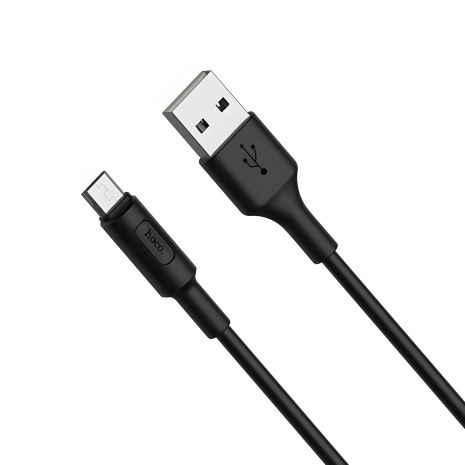 Кабель Hoco X25 USB to MicroUSB 1m черный Кабель Hoco X25 USB to MicroUSB 1m черный