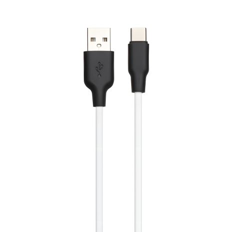 Hoco X21 Plus USB к Type-C Кабель 1м черно-белый Hoco X21 Plus USB к Type-C Кабель 1м черно-белый