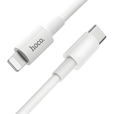 Кабель Hoco X96 Type-C to Lightning 1m білий