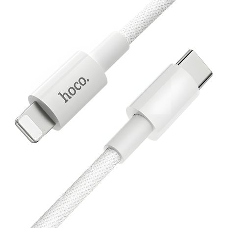 Кабель Hoco X96 Type-C to Lightning 1m білий