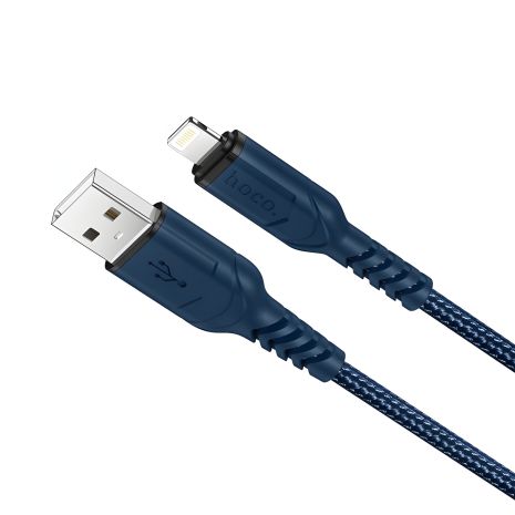 Hoco X59 Кабель USB-Lightning 1м, синий Hoco X59 Кабель USB-Lightning 1м, синий