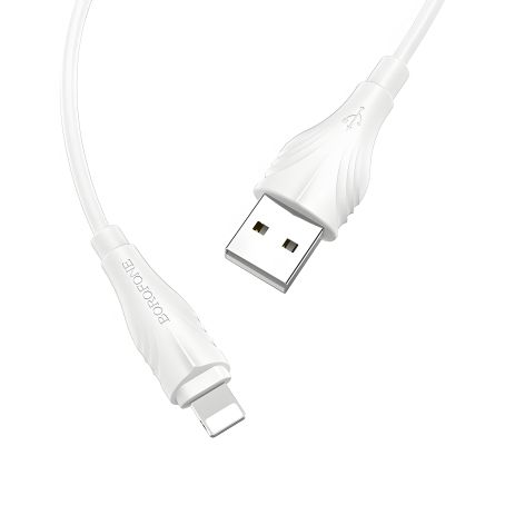 USB Borofone BX18 Lightning 2m Белый USB Borofone BX18 Lightning 2m Белый