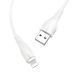 USB Borofone BX18 Lightning 2m Білий USB Borofone BX18 Lightning 2m Білий