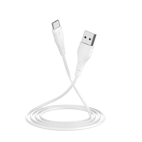 USB Borofone BX18 Type-C 2m Білий