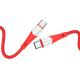 USB Borofone BX60 Superior 60W Type C to Type C Красный USB Borofone BX60 Superior 60W Type C to Type C Красный