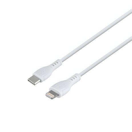 Быстрый Кабель Borofone BX51 Triumph Type-C to Lightning 12W 1m Белый Быстрый Кабель Borofone BX51 Triumph Type-C to Lightning 12W 1m Белый