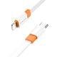Кабель Borofone BX89 PD20W Union Type-C to Lightning Бело-оранжевый Кабель Borofone BX89 PD20W Union Type-C to Lightning Бело-оранжевый