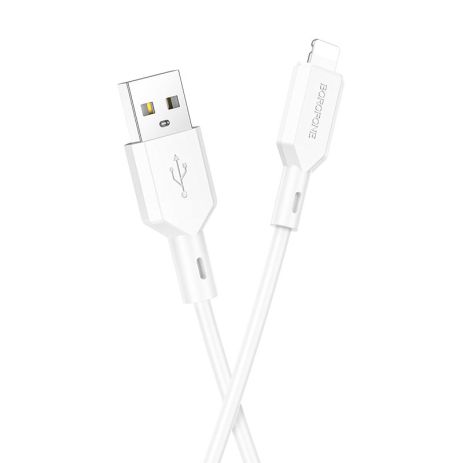 USB Borofone BX70 Lightning Білий