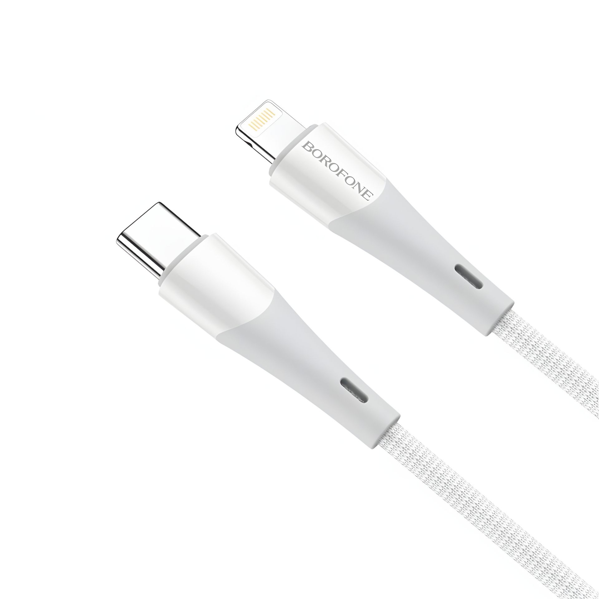 USB Borofone BX60 Superior PD20W Type C to Lightning Белый USB Borofone BX60 Superior PD20W Type C to Lightning Белый