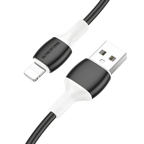 USB Кабель Borofone BX84 Lightning 2.4A белый